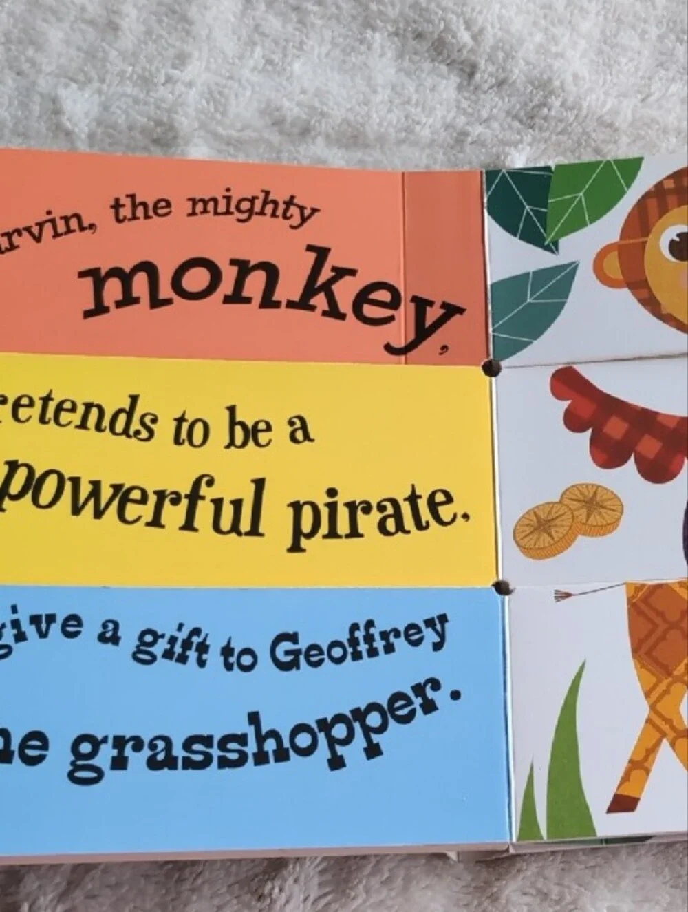 Kids Muddle And Match Board Book Set Jungle, Monsters & Adventure Mix & Match